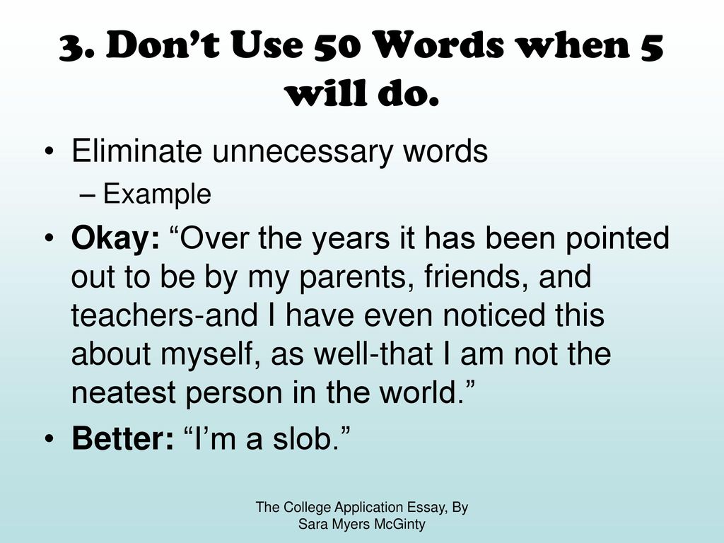 Admissions 101: What an Essay Word Limit Really Means